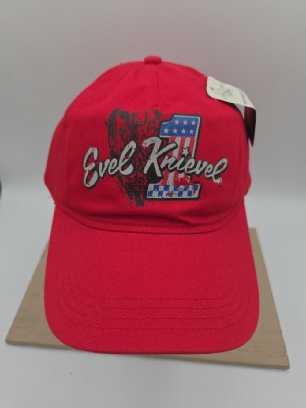Evel Knievel Red Snapback Cap – New With Tags